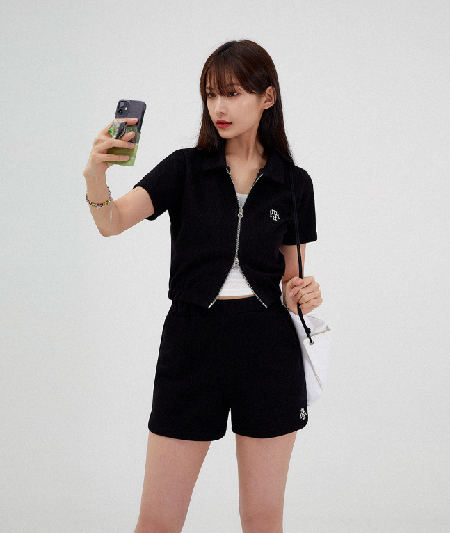 (現貨) MUAHMUAH ZIPUP HALF CARDIGAN 外套 - MUT22055