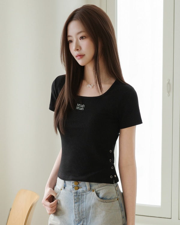 MUAHMUAH TEE - MUT26035 (韓國代購) 2色可選