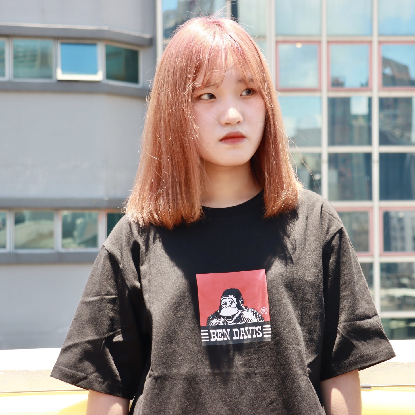 (現貨) BEN DAVIS BOX LOGO TEE - 抗菌防臭物料製造