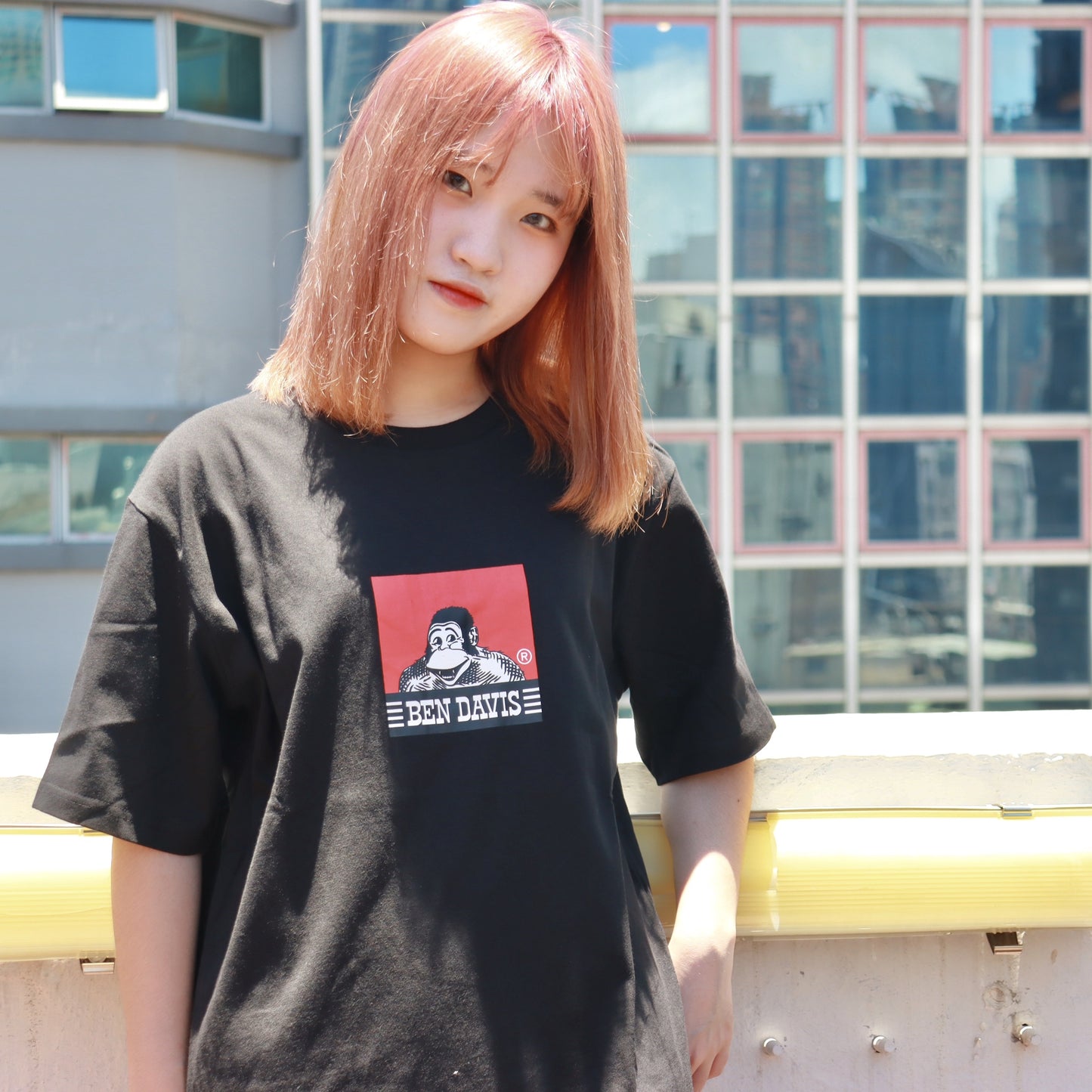 (現貨) BEN DAVIS BOX LOGO TEE - 抗菌防臭物料製造