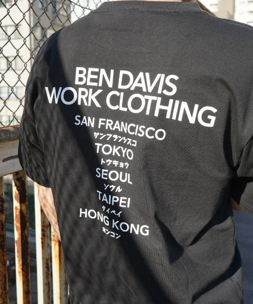(現貨) BEN DAVIS TEE 抗菌防臭物料製造