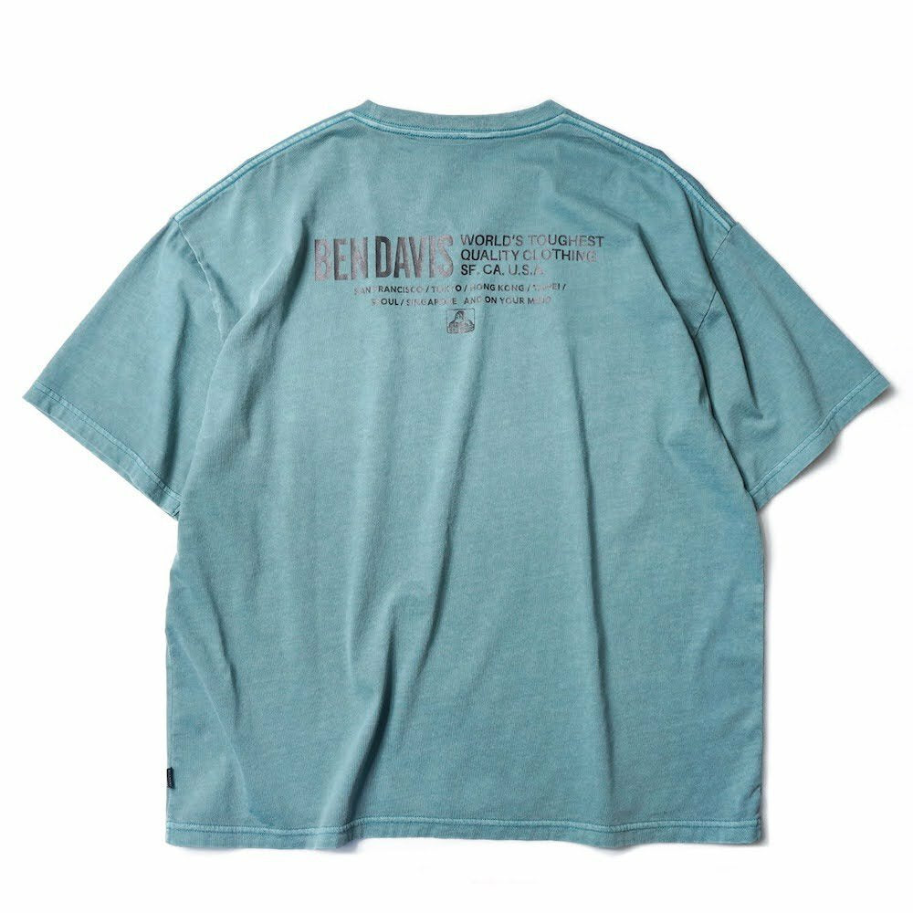 (現貨) BEN DAVIS JP PIGMENT DYE PRINT TEE