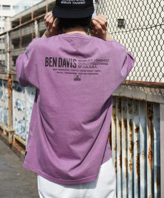 (現貨) BEN DAVIS JP PIGMENT DYE PRINT TEE