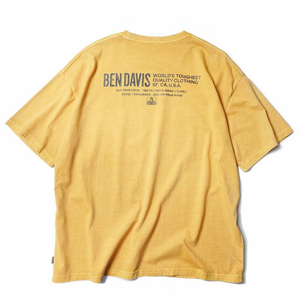 (現貨) BEN DAVIS JP PIGMENT DYE PRINT TEE
