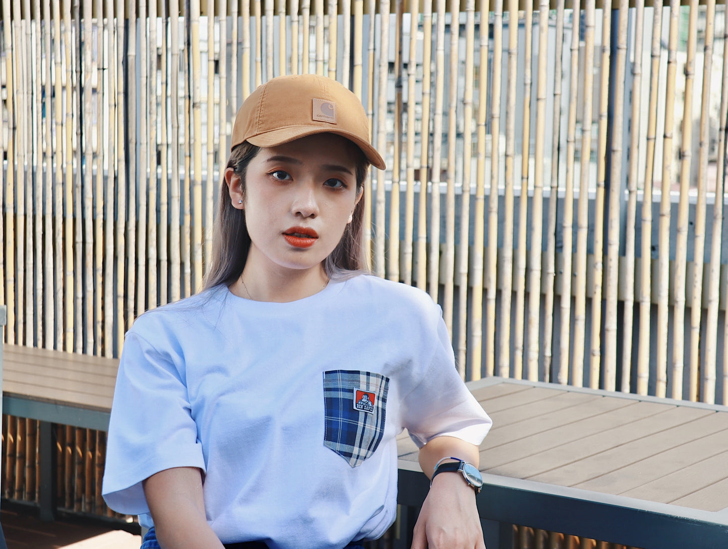 (現貨) BEN DAVIS POCKET TEE