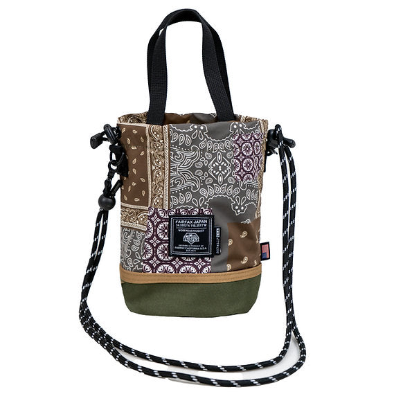 (現貨) FAIRFAX PATCHWORK BANDANA MINI BUCKET TOTE