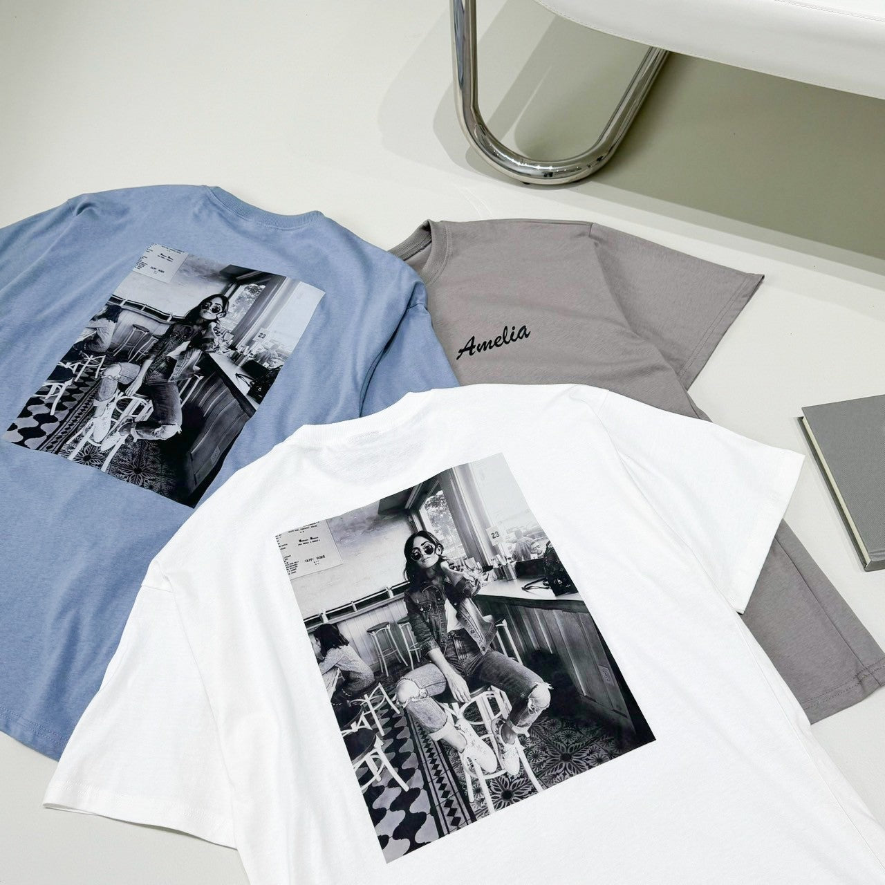 (現貨) 韓款 TEE - 18785