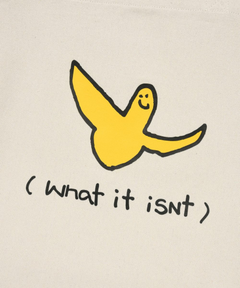 (現貨) 韓國 WHAT IT ISNT ANGEL CANVAS ECO BAG