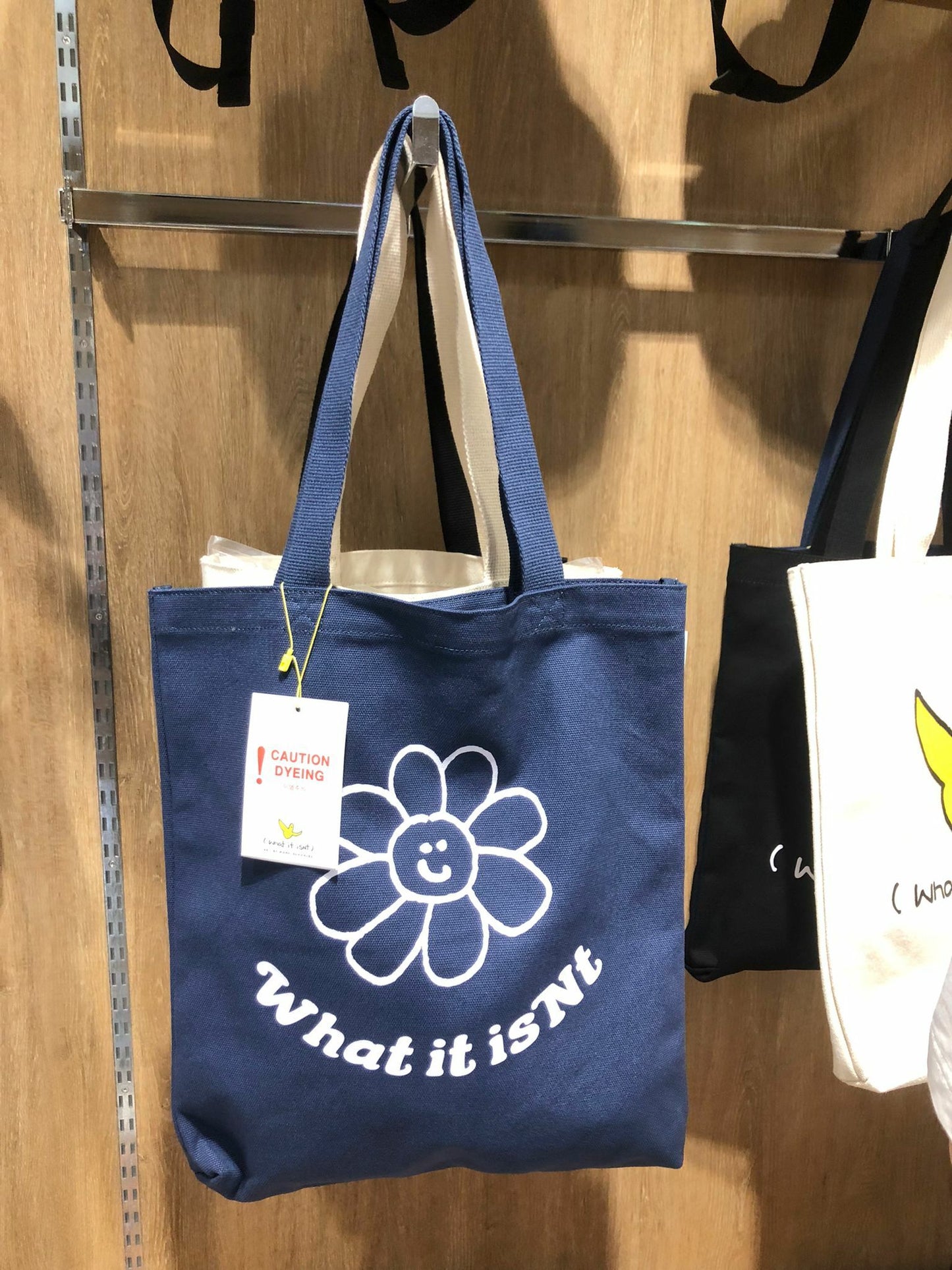 (現貨) WHAT IT ISNT FLORY CANVAS ECO BAG