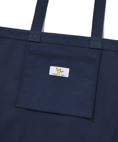 (現貨) WHAT IT ISNT FLORY CANVAS ECO BAG