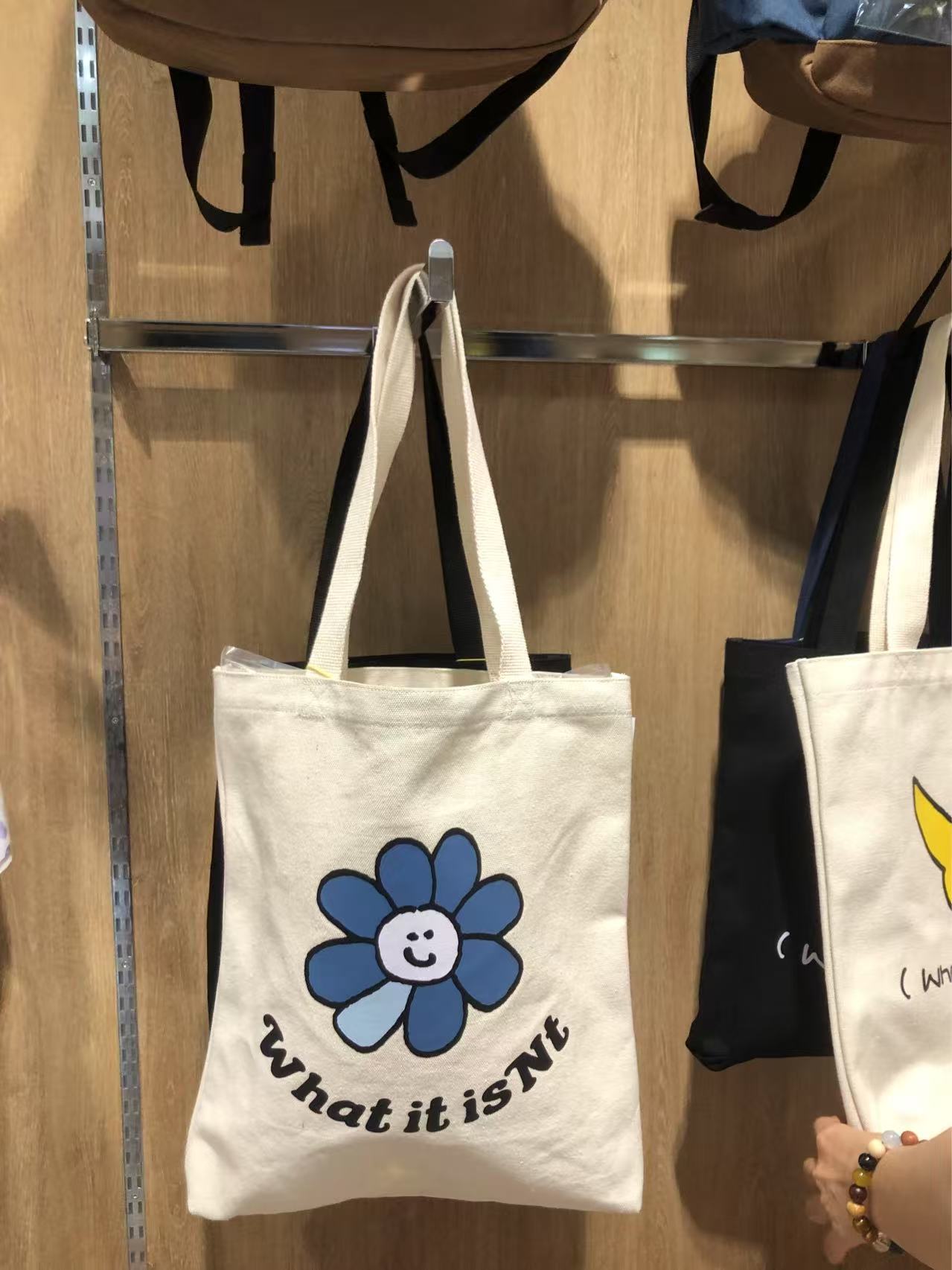 (現貨) WHAT IT ISNT FLORY CANVAS ECO BAG - MG2401EC03NA