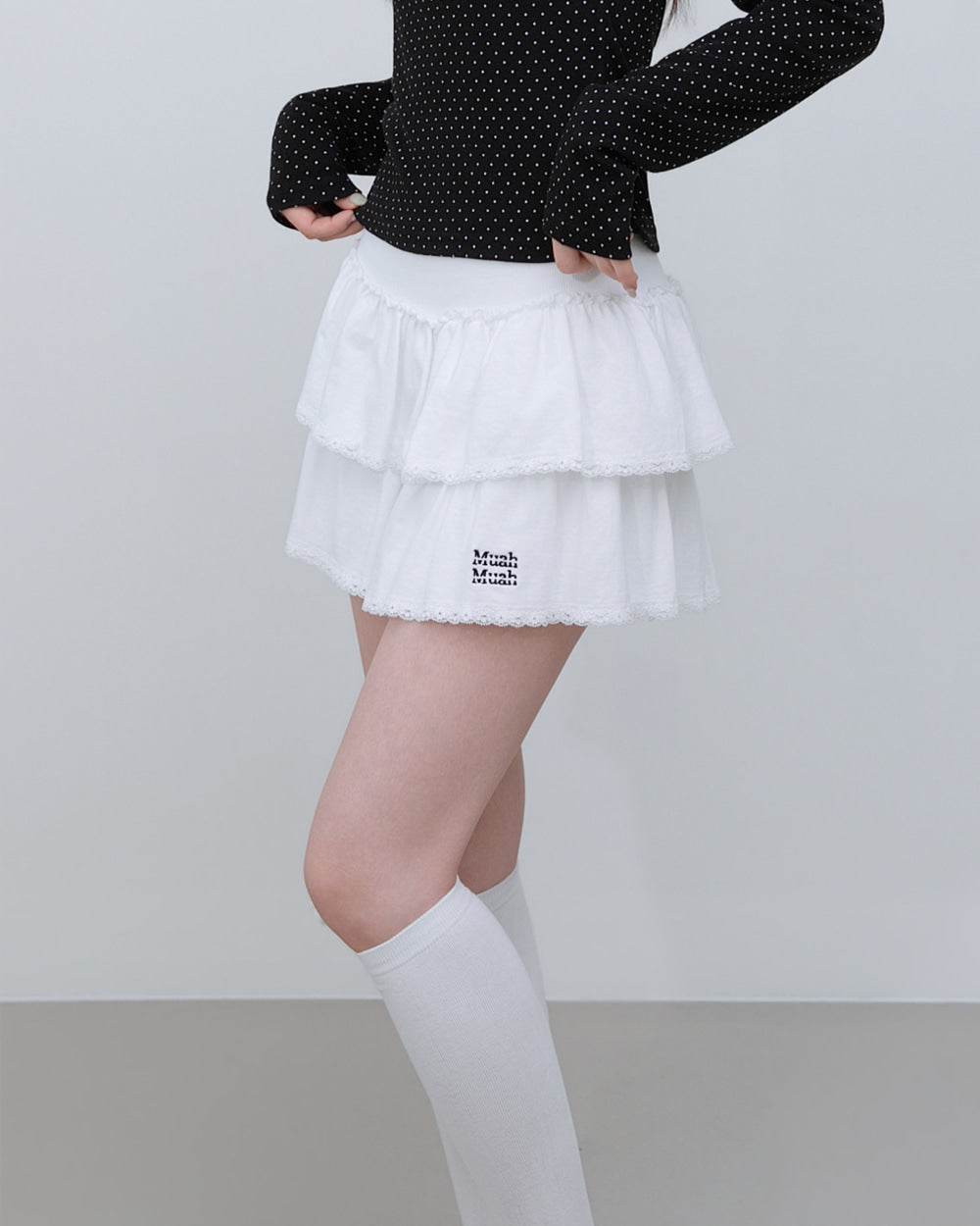 MUAHMUAH SKIRT - MUSK25880 (韓國代購)