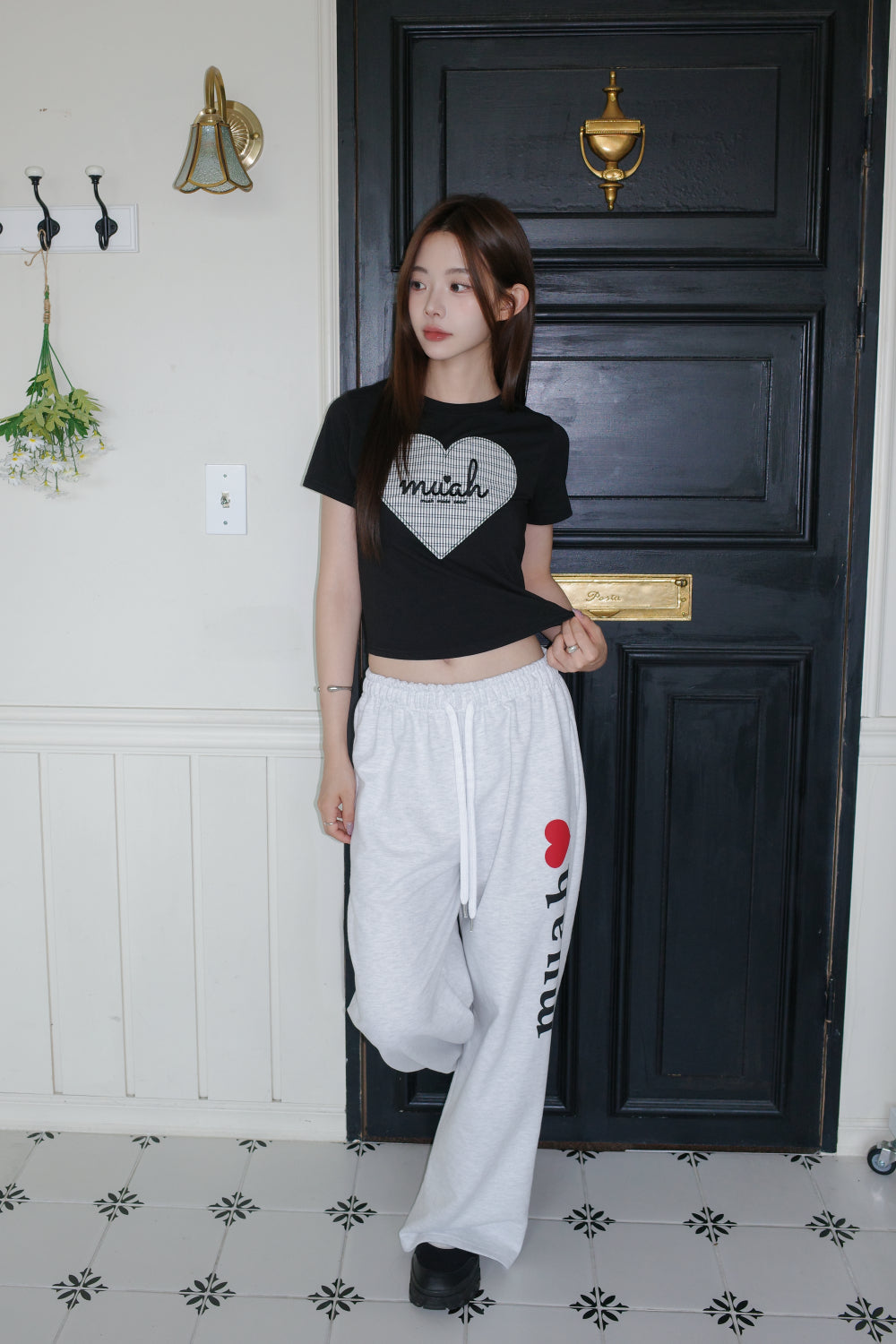 MUAHMUAH TEE - MUT26067 (韓國代購) 2色可選