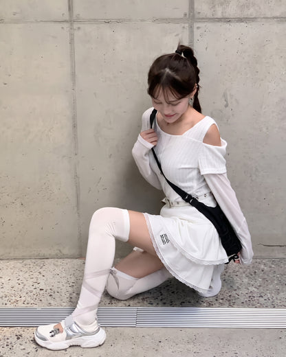 MUAHMUAH SKIRT - MUSK25880 (韓國代購)