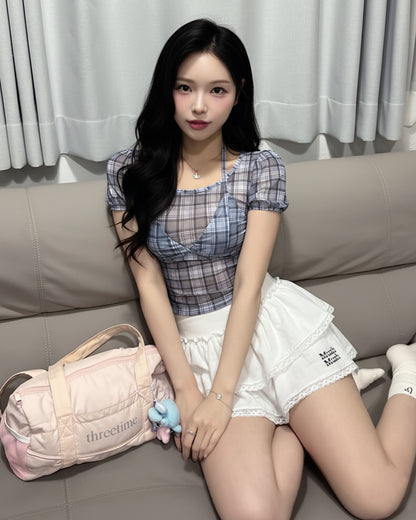 MUAHMUAH SKIRT - MUSK25880 (韓國代購)