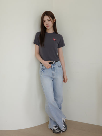 MUAHMUAH TEE - MUT26031 (韓國代購) 2色可選