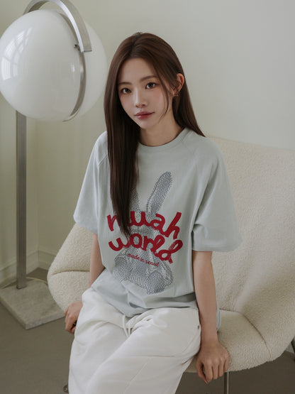 MUAHMUAH TEE - MUT26033 (韓國代購) 3色可選