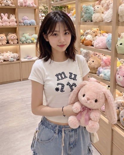 MUAHMUAH TEE - MUT26053 (韓國代購) 4色可選