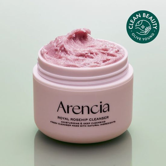 ARENCIA FRESH ROYAL ROSEHIP CLEANSER 玫瑰果水潤卸妝潔面膏 120g