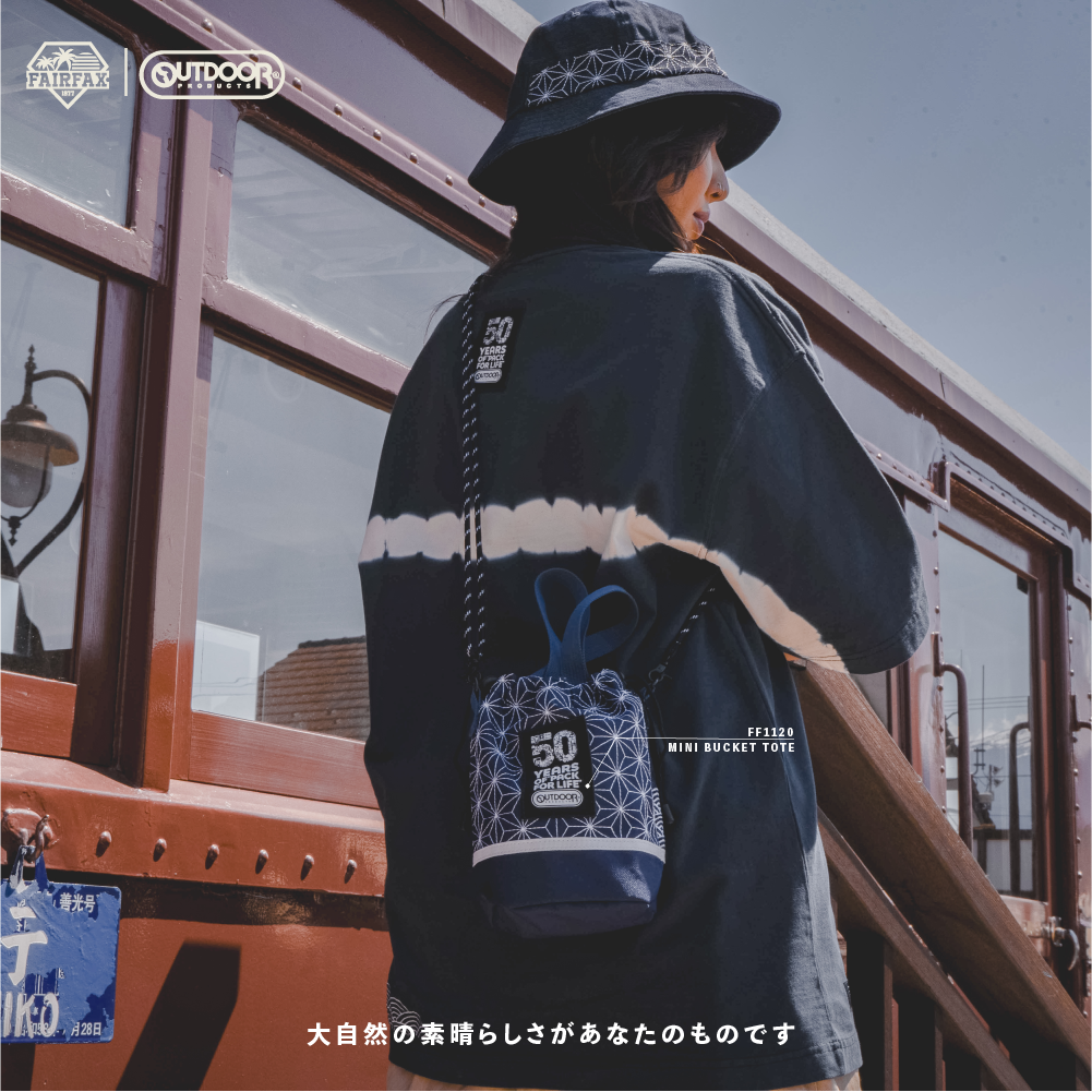 (現貨) FAIRFAX x OUTDOOR 50TH MINI BUCKET TOTE