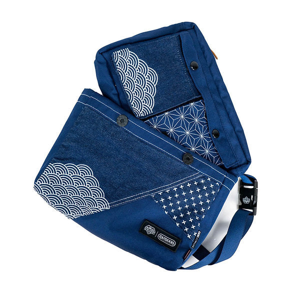 (現貨) FAIRFAX x OUTDOOR 50TH SASIKO 2 WAY MESSENGER TOTE