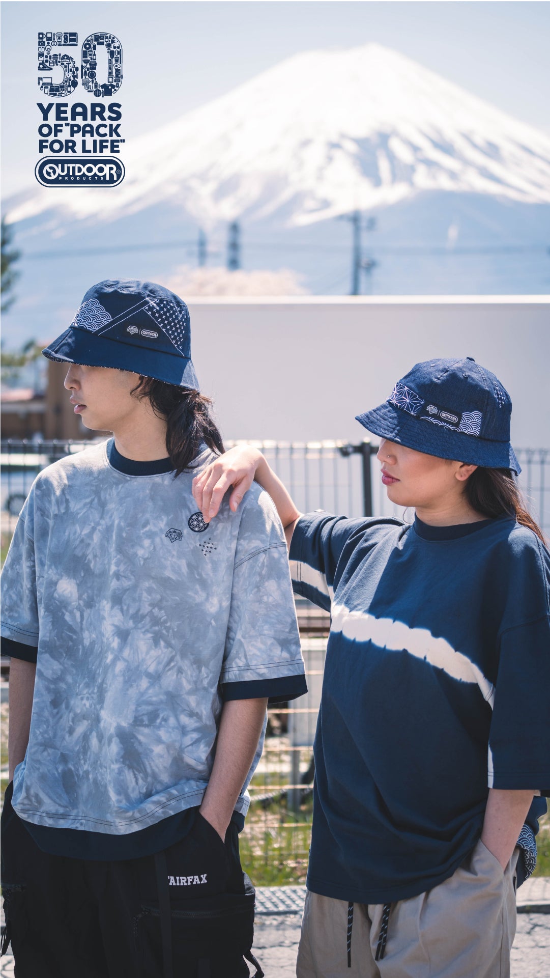 (現貨)  FAIRFAX x OUTDOOR PRINTED TIE DYE TEE