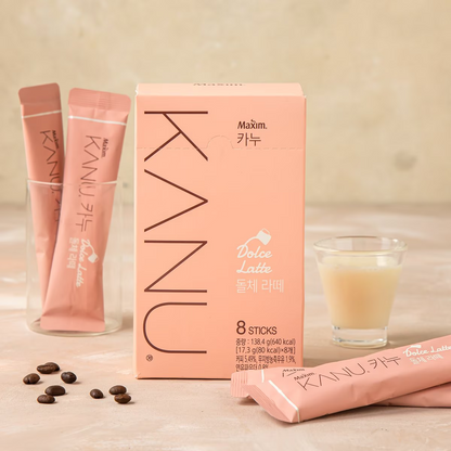 韓國 KANU 咖啡 - DOLCE LATTE (8 STICKS)