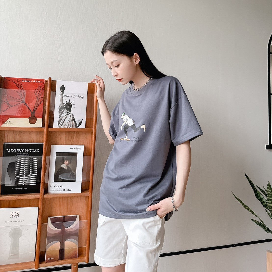 (現貨) 韓款 TEE - 80340