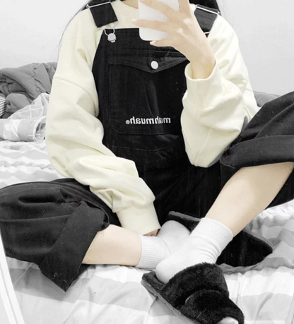 (現貨) MUAHMUAH OVERALL 工人褲