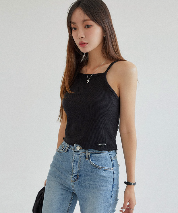 (現貨) MUAHMUAH LOGO SLEEVELESS HALF CARDIGAN 背心連外套 - MUT22063