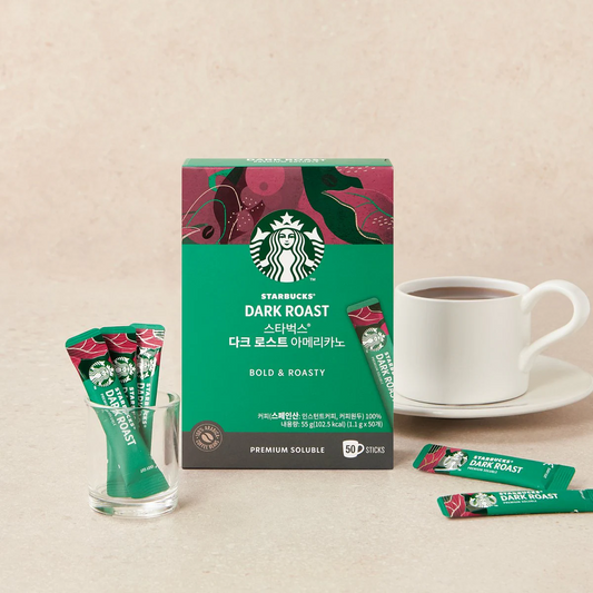 STARBUCS 咖啡 -  DARK ROAST (50 STICKS) 平均$4.4@1杯